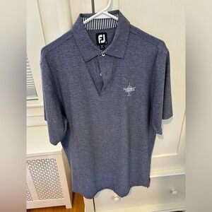 FootJoy Polo; Color: Heather Blue; Size: Small; Northeast Amateur Logo